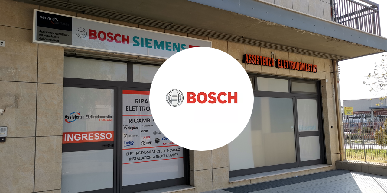 Centro assistenza elettrodomestici Bosch a Foggia e provincia